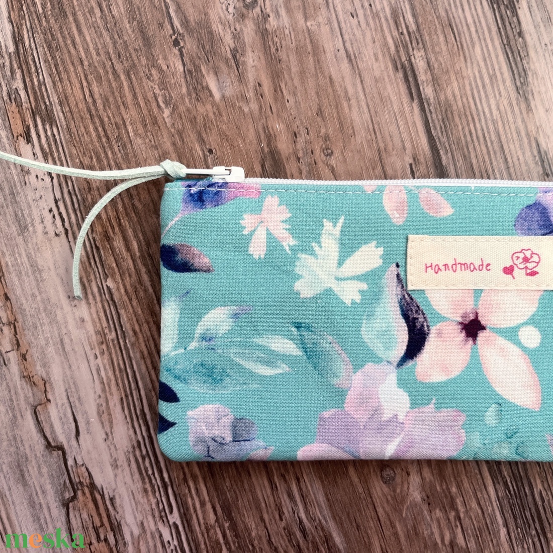 Romantikus virágos neszesszer tolltartó szemüvegtartó tok - táska & tok - neszesszer - Meska.hu