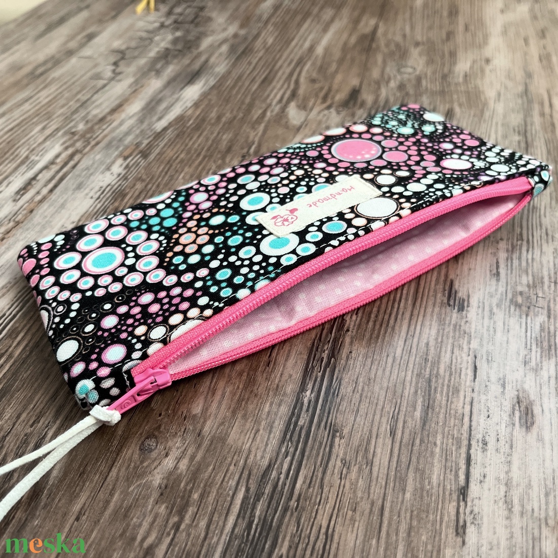 Színes buborék mintás tolltartó neszesszer szemüvegtartó - táska & tok - neszesszer - Meska.hu