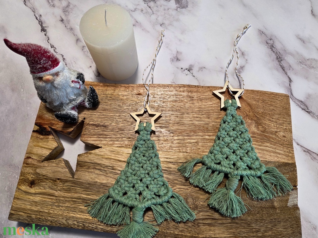 Karácsonyfa - karácsony - karácsonyi lakásdekoráció - karácsonyfadíszek - Meska.hu