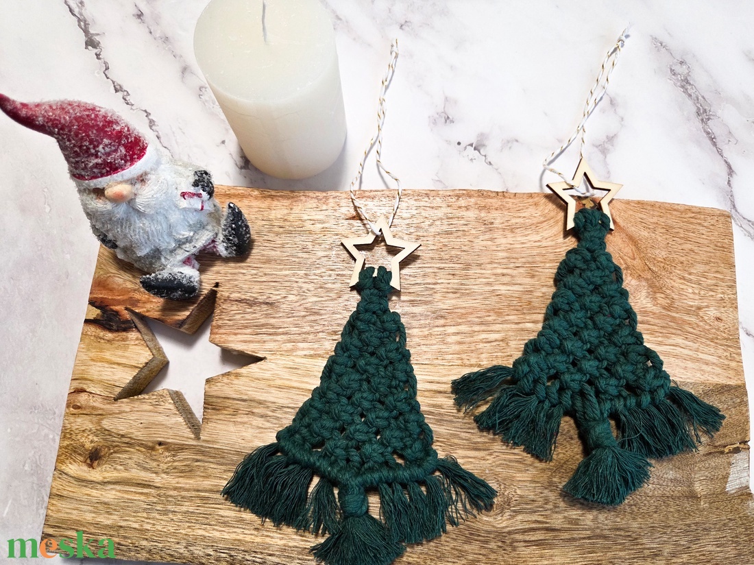 Karácsonyfa - karácsony - karácsonyi lakásdekoráció - karácsonyfadíszek - Meska.hu