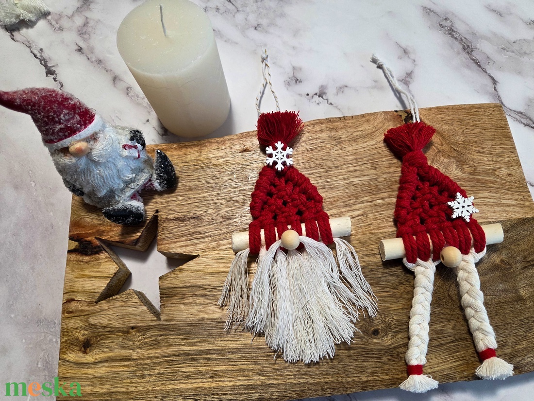 Manók - karácsony - karácsonyi lakásdekoráció - karácsonyfadíszek - Meska.hu