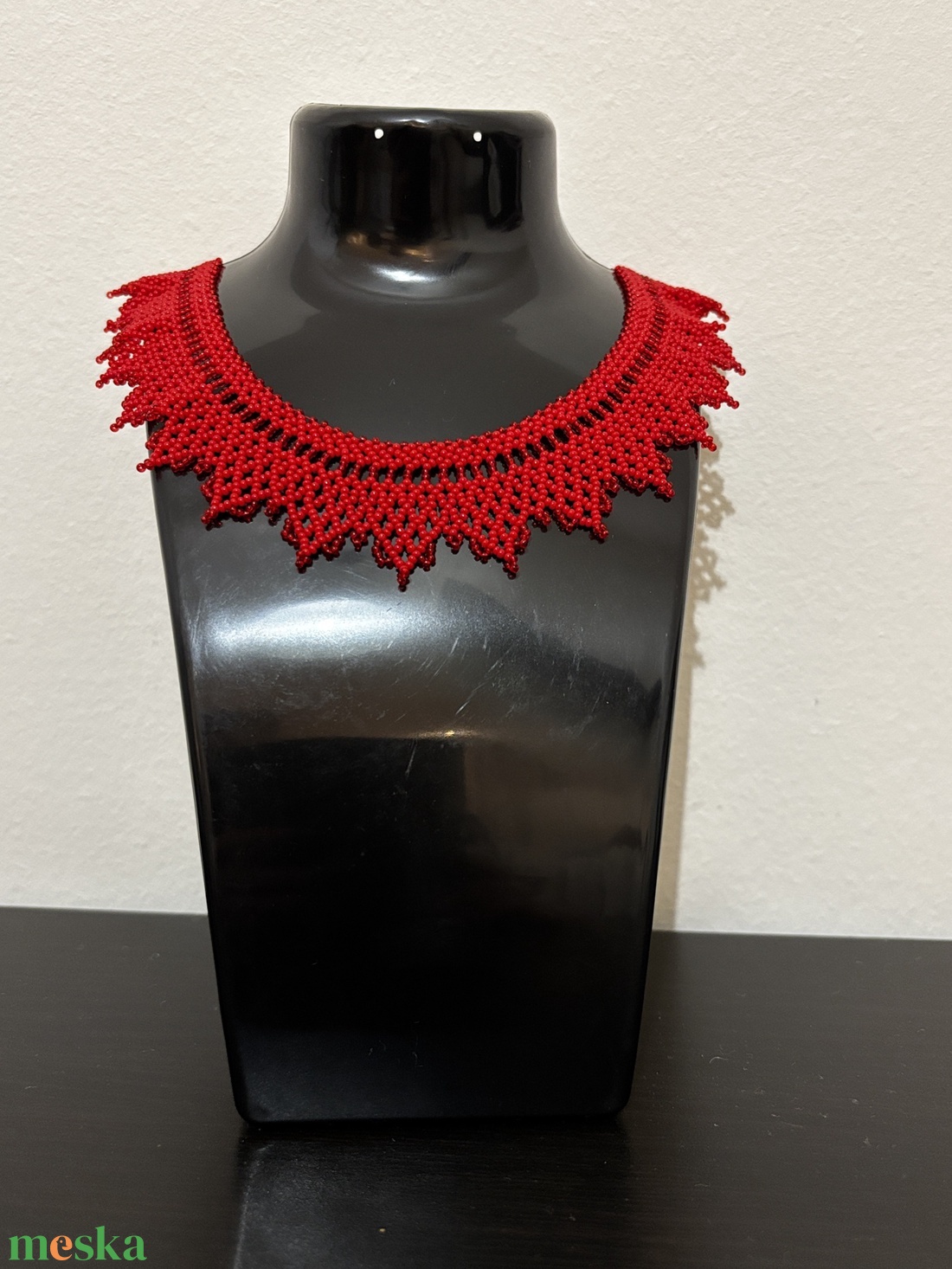 Kis kriza nyakék - ékszer - nyaklánc - gyöngyös nyaklánc - Meska.hu