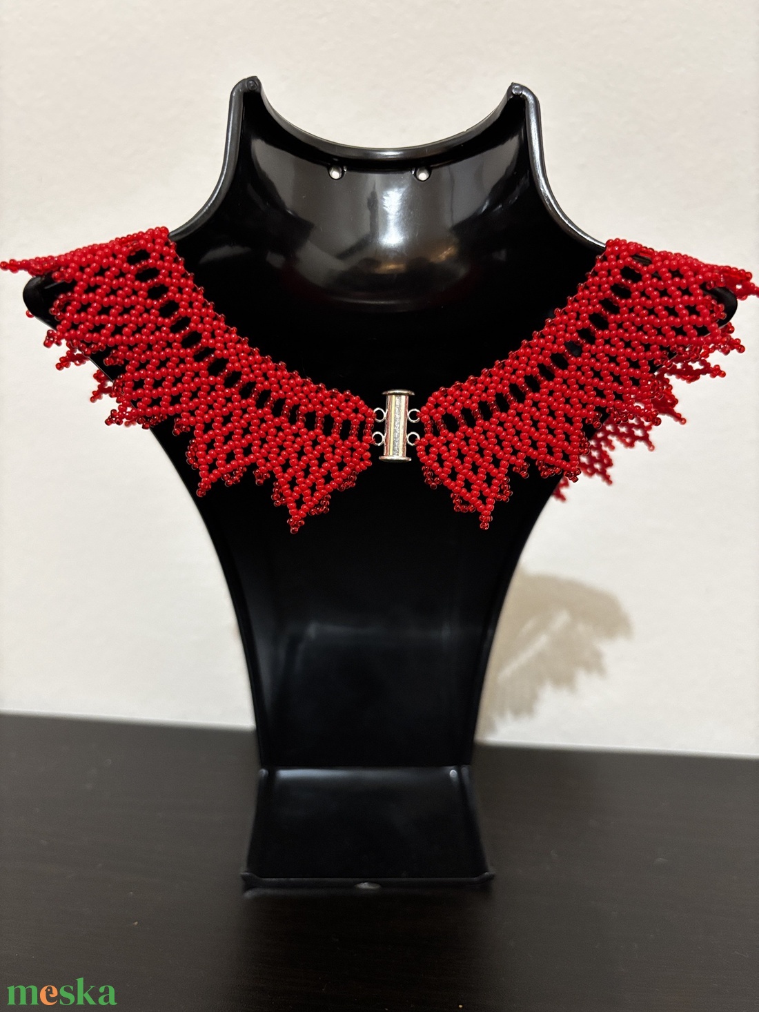 Kis kriza nyakék - ékszer - nyaklánc - gyöngyös nyaklánc - Meska.hu