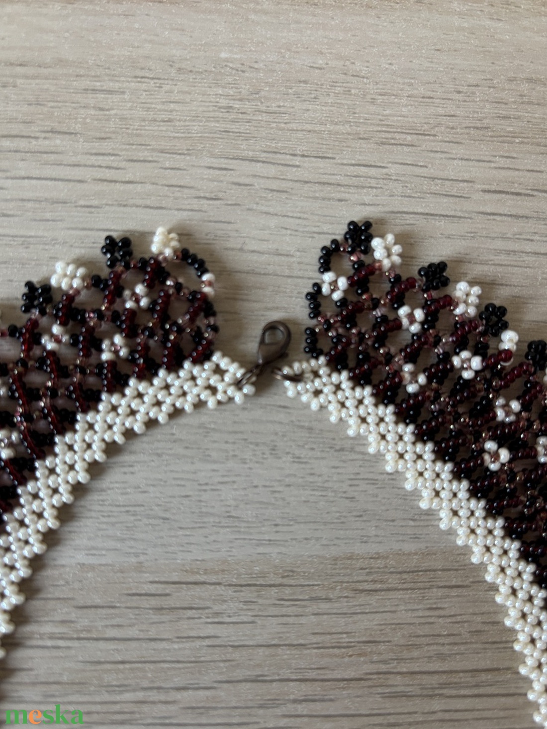 Gyöngyös nyakék - ékszer - nyaklánc - gyöngyös nyaklánc - Meska.hu