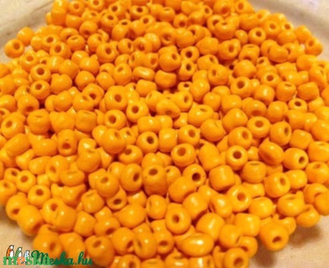 4 mm-es kásagyöngy 100 g - gyöngy, ékszerkellék - kásagyöngy - Meska.hu