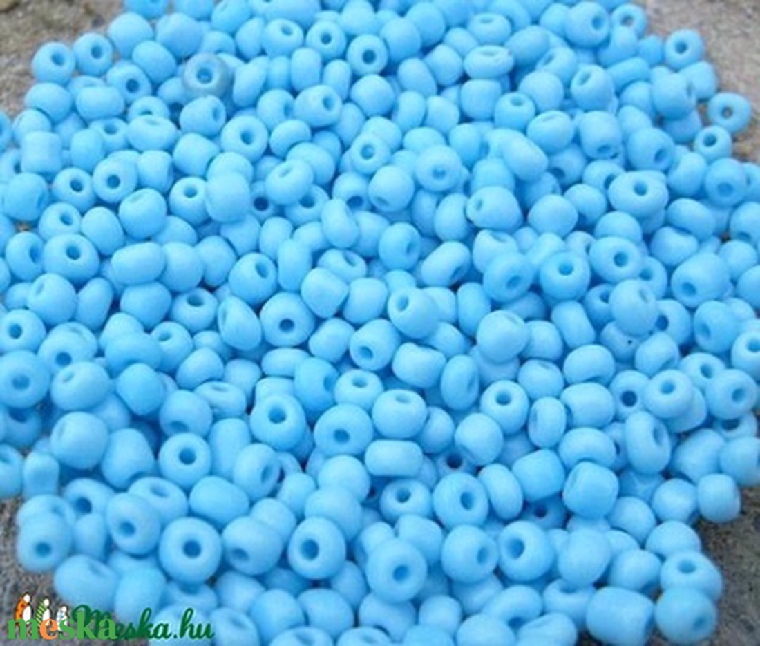 4 mm-es kásagyöngy 100 g - gyöngy, ékszerkellék - kásagyöngy - Meska.hu