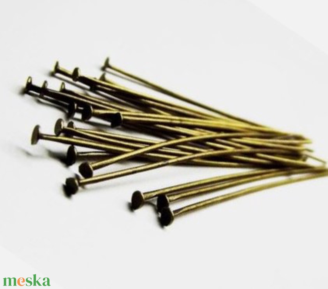 100 db szerelőpálca 30 mm bronz színű - kellékek & szerszámok - gyöngyfűzés kellékek - szerelőpálca - Meska.hu 100 db szerelőpálca 30 mm bronz színű - kellékek & szerszámok - gyöngyfűzés kellékek - szerelőpálca - Meska.hu