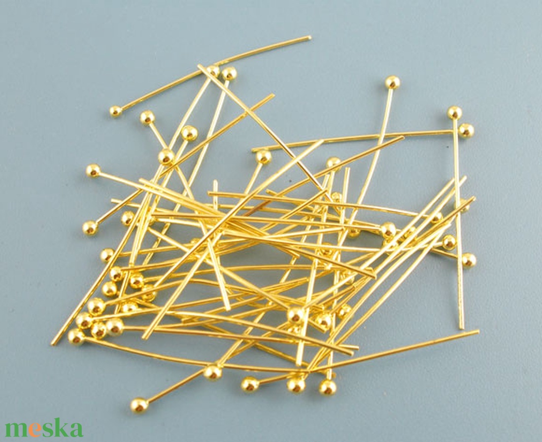 100 db szerelőpálca 20 mm arany színű - kellékek & szerszámok - gyöngyfűzés kellékek - egyéb alkatrész - Meska.hu 100 db szerelőpálca 20 mm arany színű - kellékek & szerszámok - gyöngyfűzés kellékek - egyéb alkatrész - Meska.hu