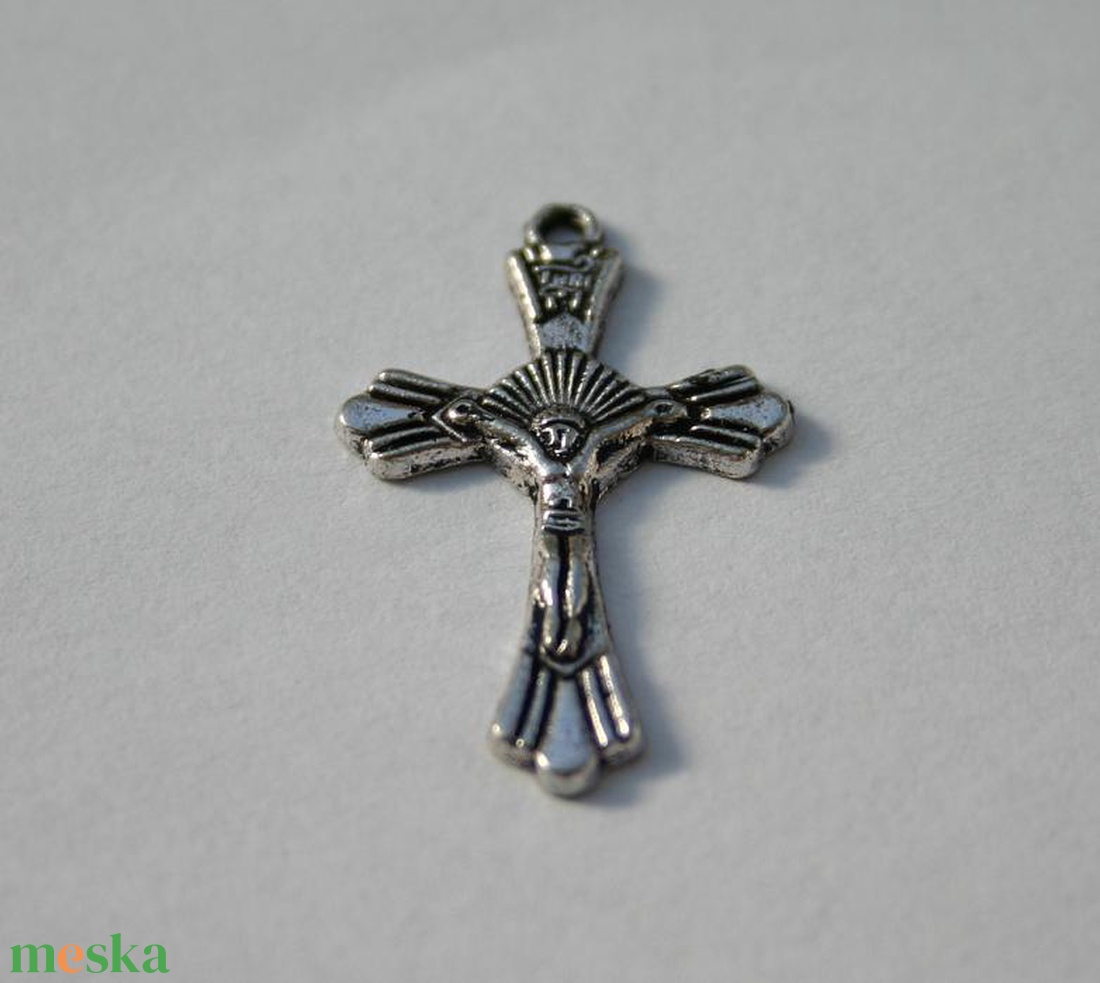 10 db Tibeti ezüst színű kereszt medál - kellékek & szerszámok - gyöngyfűzés kellékek - egyéb alkatrész - Meska.hu 10 db Tibeti ezüst színű kereszt medál - kellékek & szerszámok - gyöngyfűzés kellékek - egyéb alkatrész - Meska.hu