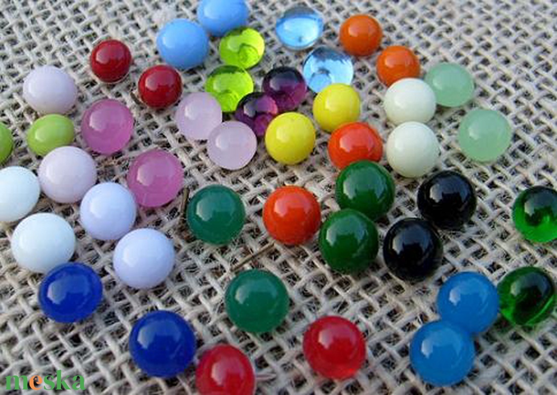 Gyümölcsfagyi - ékszer - fülbevaló - pötty fülbevaló - Meska.hu