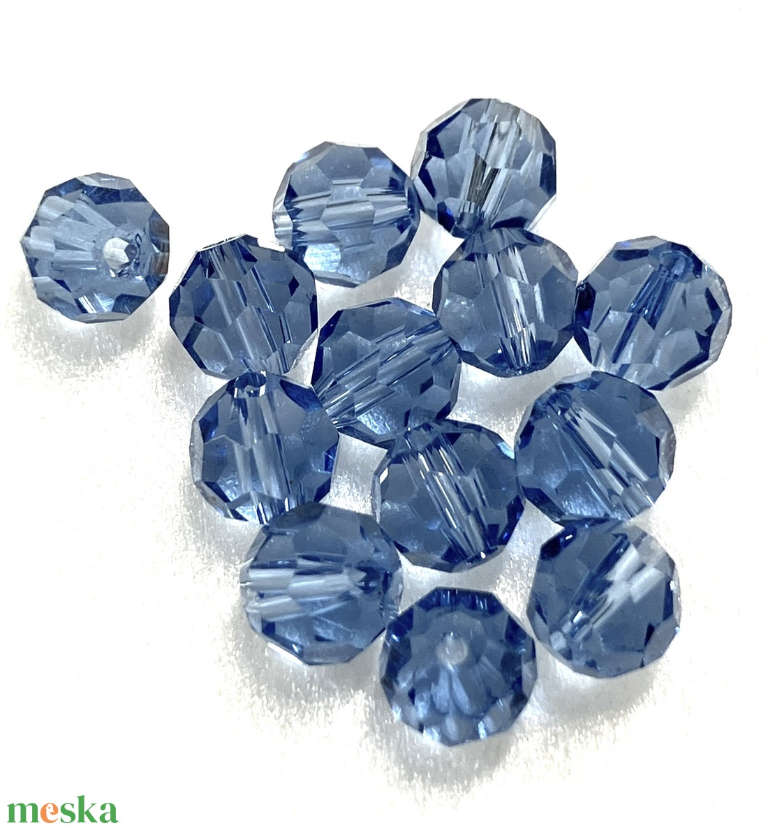 KÉK, CSISZOLT ÜVEGGYÖNGY, 6 MM-ES - kellékek & szerszámok - gyöngyfűzés kellékek - üveggyöngy - Meska.hu KÉK, CSISZOLT ÜVEGGYÖNGY, 6 MM-ES - kellékek & szerszámok - gyöngyfűzés kellékek - üveggyöngy - Meska.hu