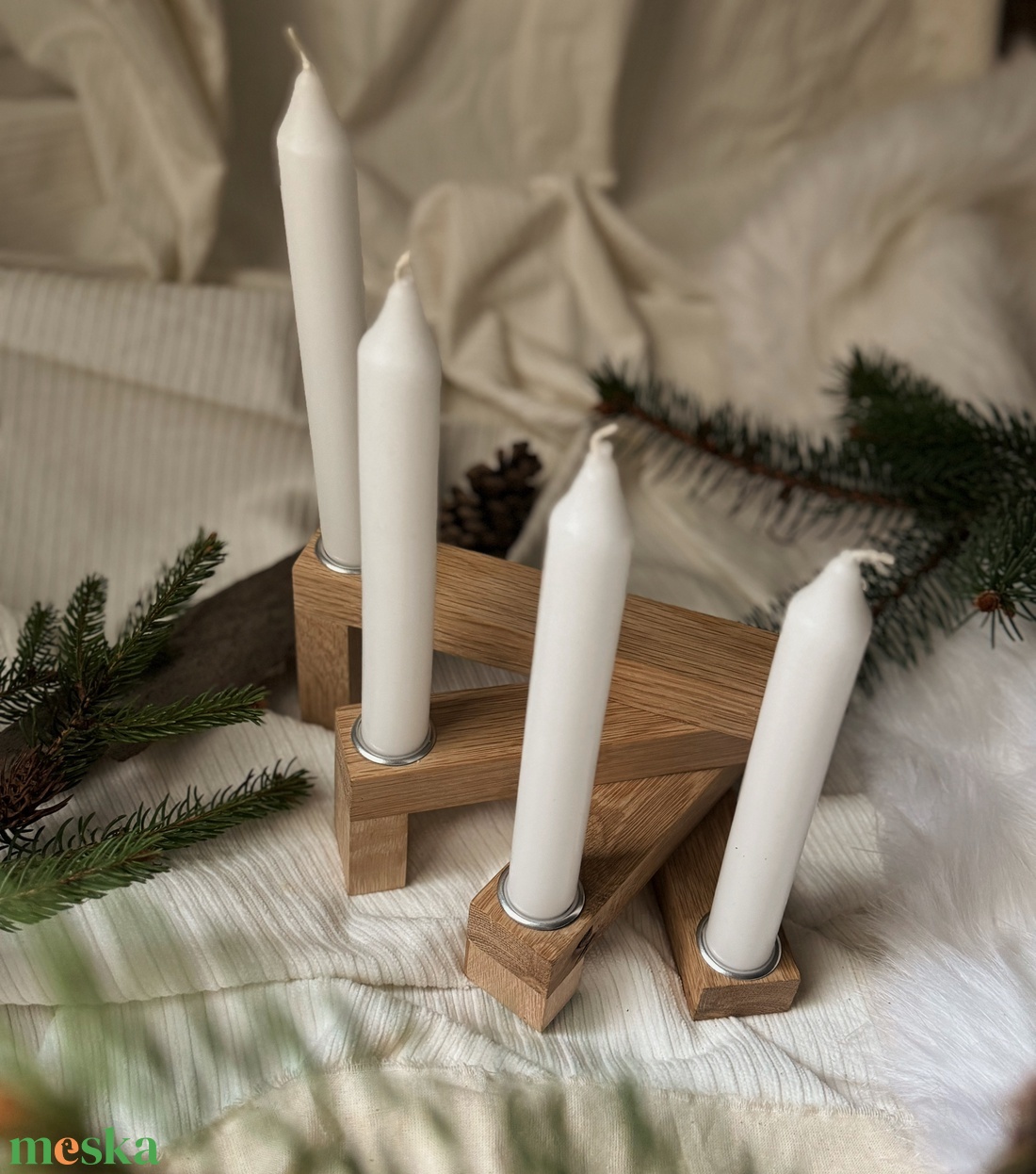 Adventi gyertyatartó - karácsony - adventi díszek - adventi asztaldísz - Meska.hu Adventi gyertyatartó - karácsony - adventi díszek - adventi asztaldísz - Meska.hu