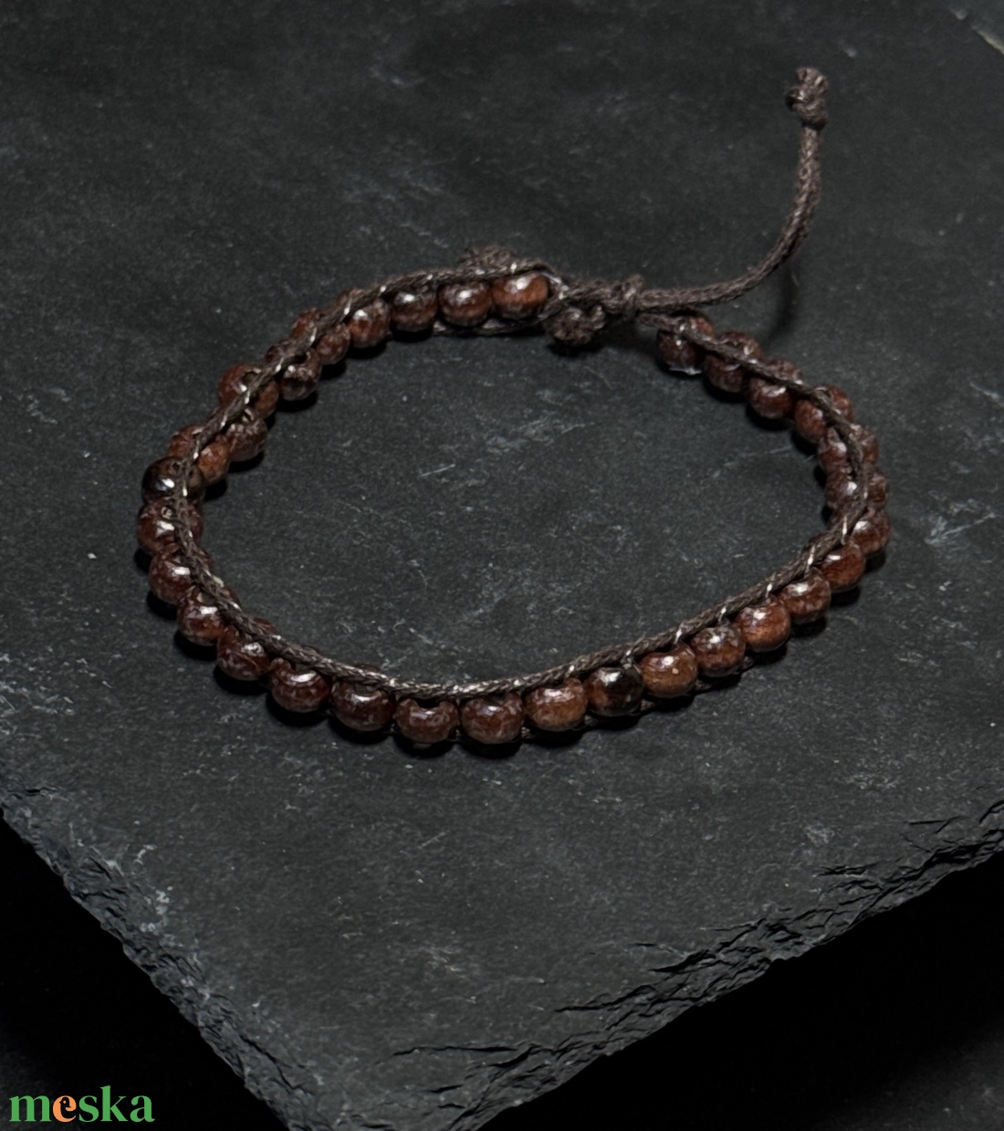 Fa karkötö - ékszer - karkötő - gyöngyös karkötő - Meska.hu