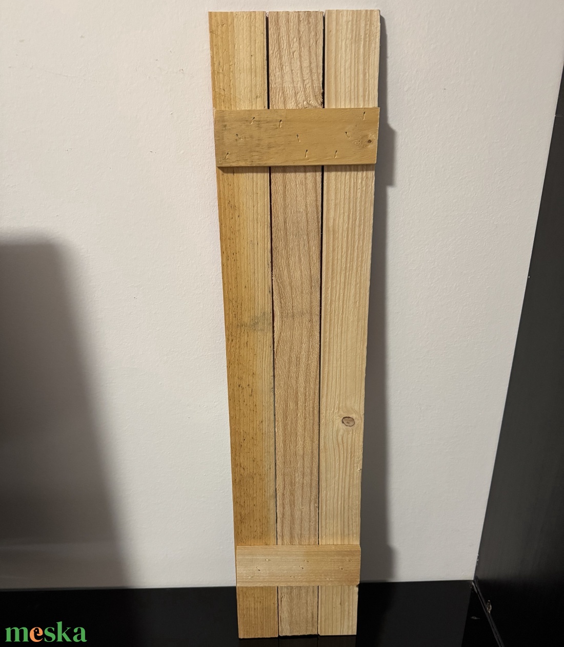 Karácsonyi manós festmény fa táblán - művészet - festmény - akril - Meska.hu