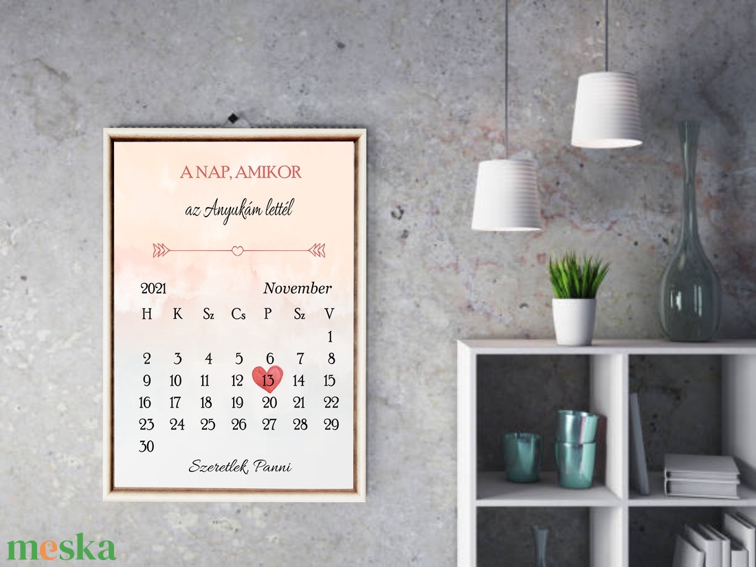 egyedi garfikás és szöveges fali kép keretezve - otthon & életmód - dekoráció - fali és függő dekoráció - felirat - Meska.hu