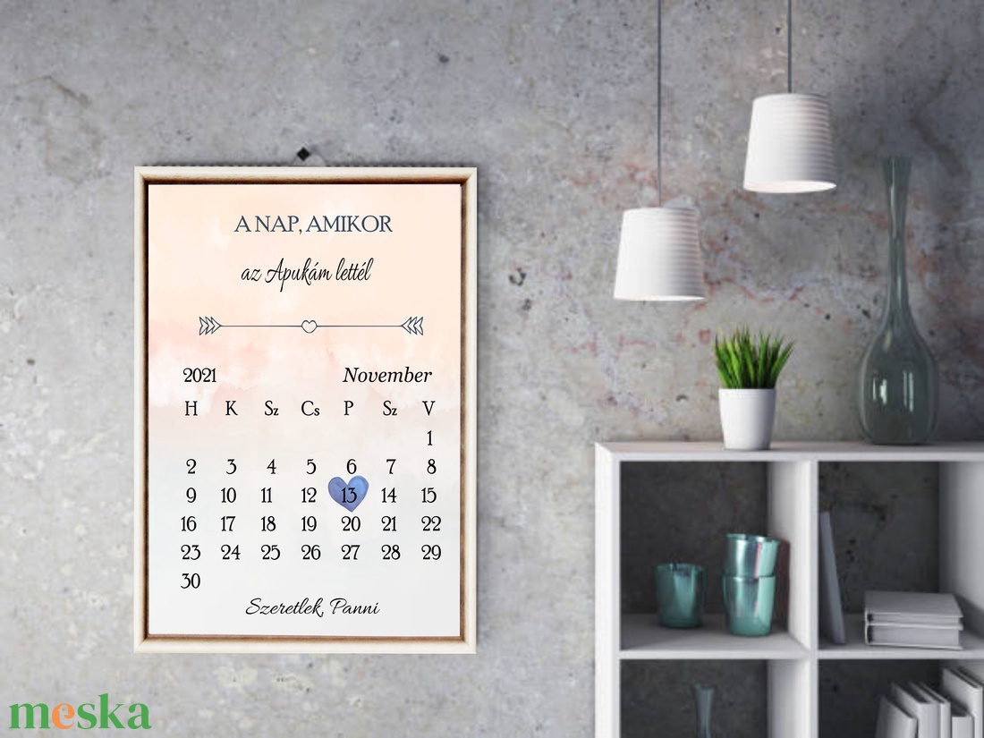 egyedi garfikás és szöveges fali kép keretezve - otthon & életmód - dekoráció - fali és függő dekoráció - felirat - Meska.hu