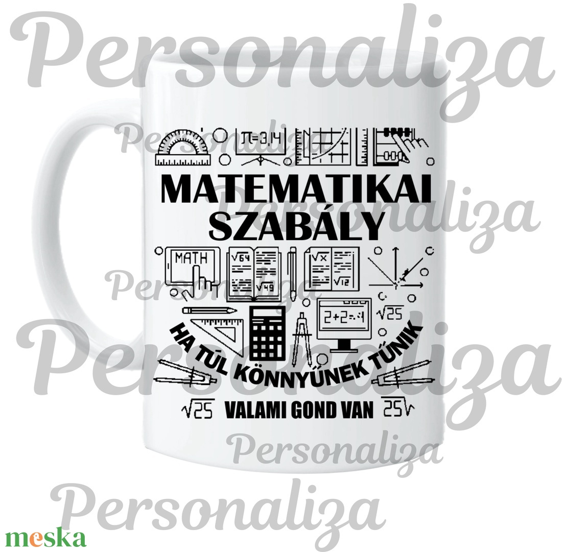 Matematika bögre - otthon & életmód - konyhafelszerelés, tálalás - tálalás - bögre & csésze - Meska.hu Matematika bögre - otthon & életmód - konyhafelszerelés, tálalás - tálalás - bögre & csésze - Meska.hu