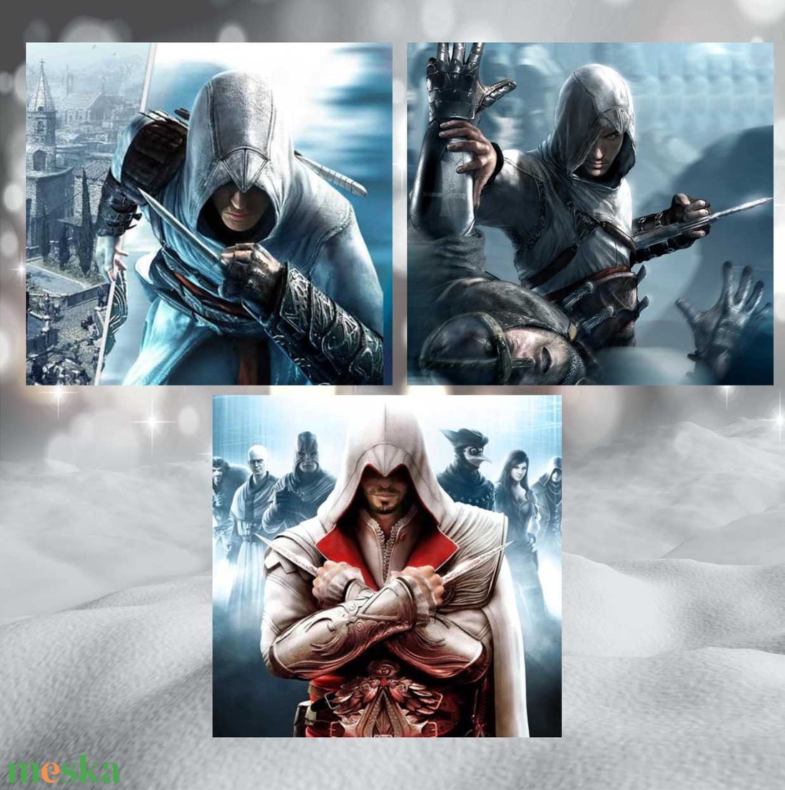 Assisin' creed világító ébresztő óra - karácsony - mikulás - mikulás ajándékok - Meska.hu
