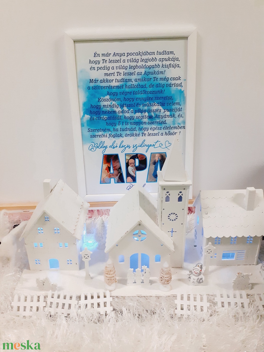 Apa szülinapi kép  - otthon & életmód - dekoráció - kép & falikép - poszter - Meska.hu