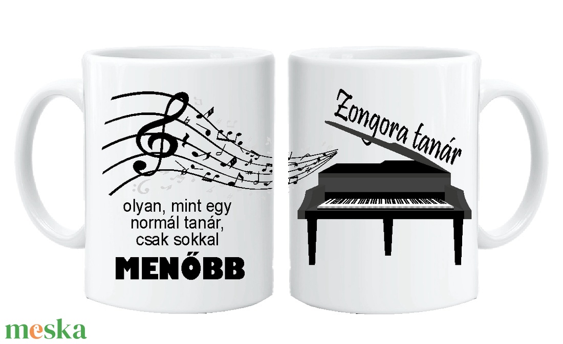Bögre zongora tanároknak! - otthon & életmód - konyhafelszerelés, tálalás - tálalás - bögre & csésze - Meska.hu Bögre zongora tanároknak! - otthon & életmód - konyhafelszerelés, tálalás - tálalás - bögre & csésze - Meska.hu
