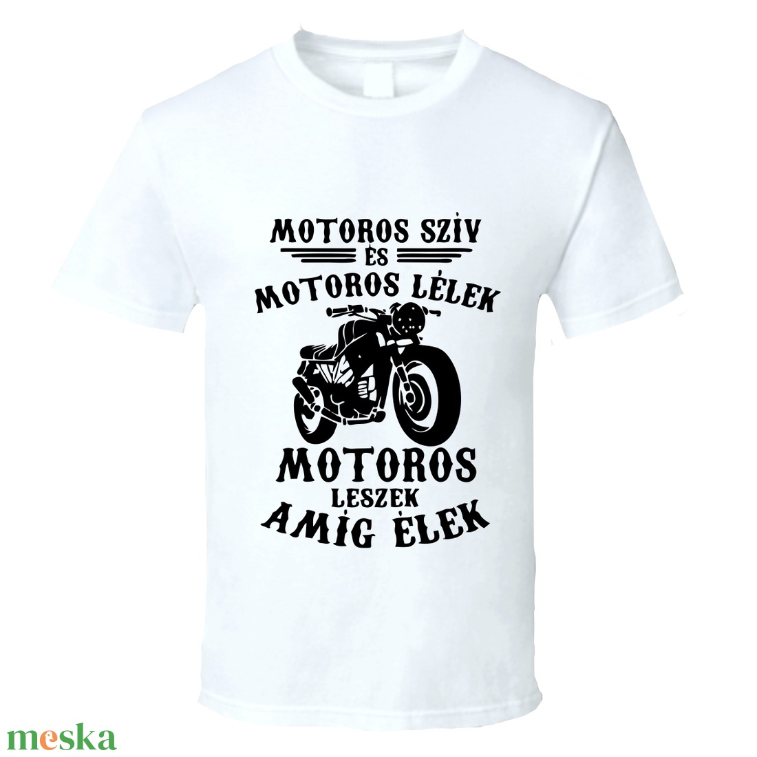 Motoros póló - ruha & divat - férfi ruha - póló - Meska.hu
