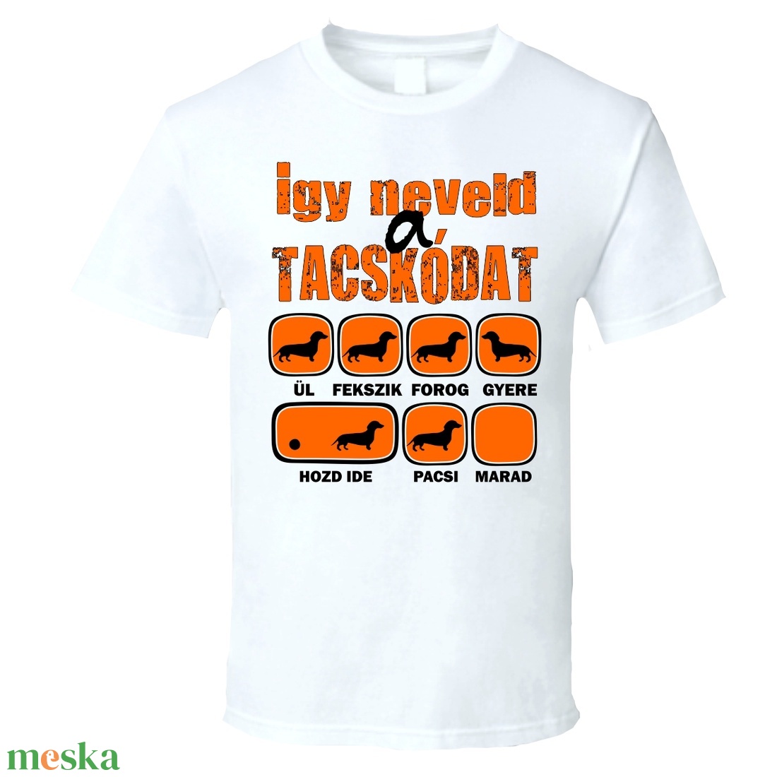 Tacskós póló - ruha & divat - női ruha - póló, felső - Meska.hu