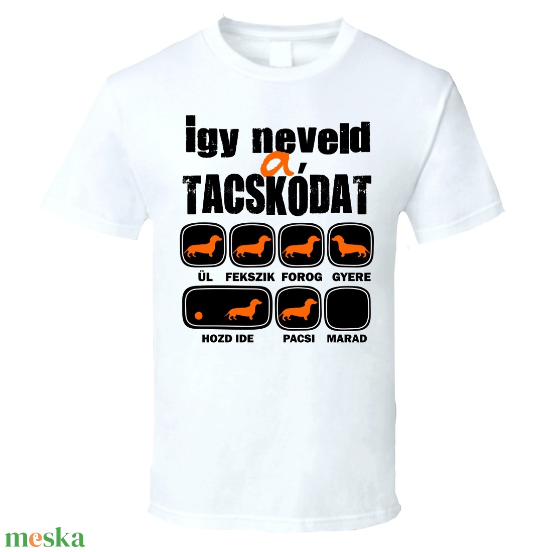 Tacskós póló - ruha & divat - női ruha - póló, felső - Meska.hu