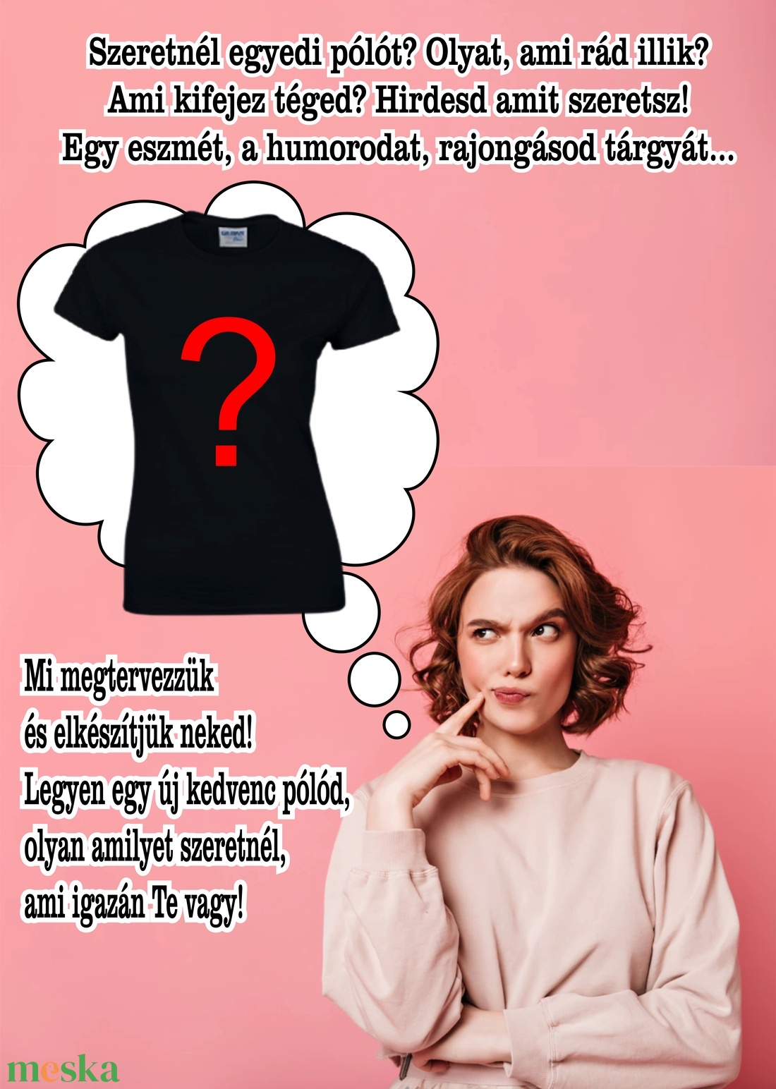 Póló egyedi megrendelésre - ruha & divat - férfi ruha - póló - Meska.hu
