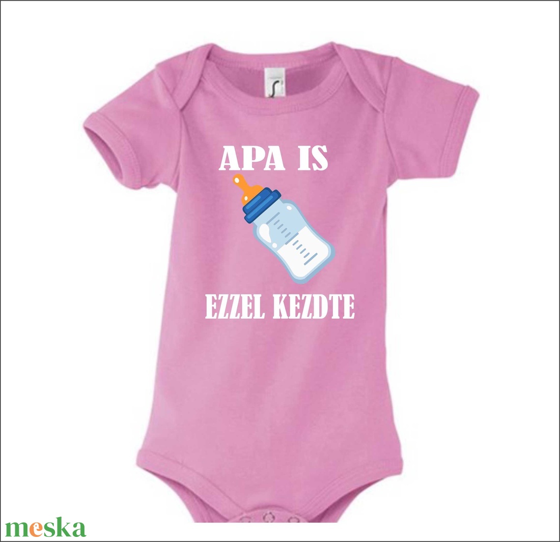 Vicces baba body - játék & sport - baba & babaház - babaruha, babakellék - Meska.hu