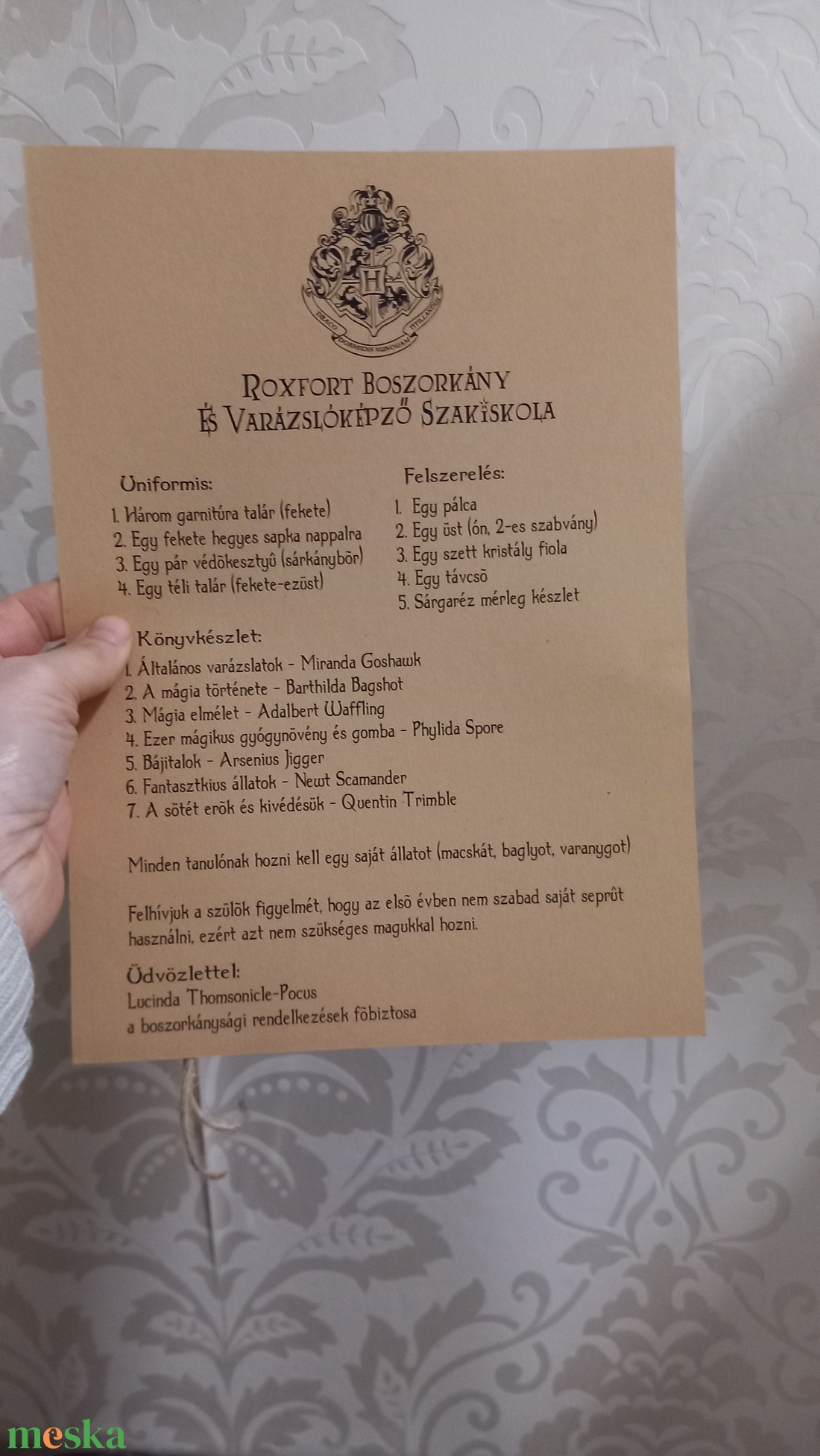 Névre szóló Roxforti levél csak nálam!!! - művészet - grafika & illusztráció - egyéb rajzok - Meska.hu Névre szóló Roxforti levél csak nálam!!! - művészet - grafika & illusztráció - egyéb rajzok - Meska.hu