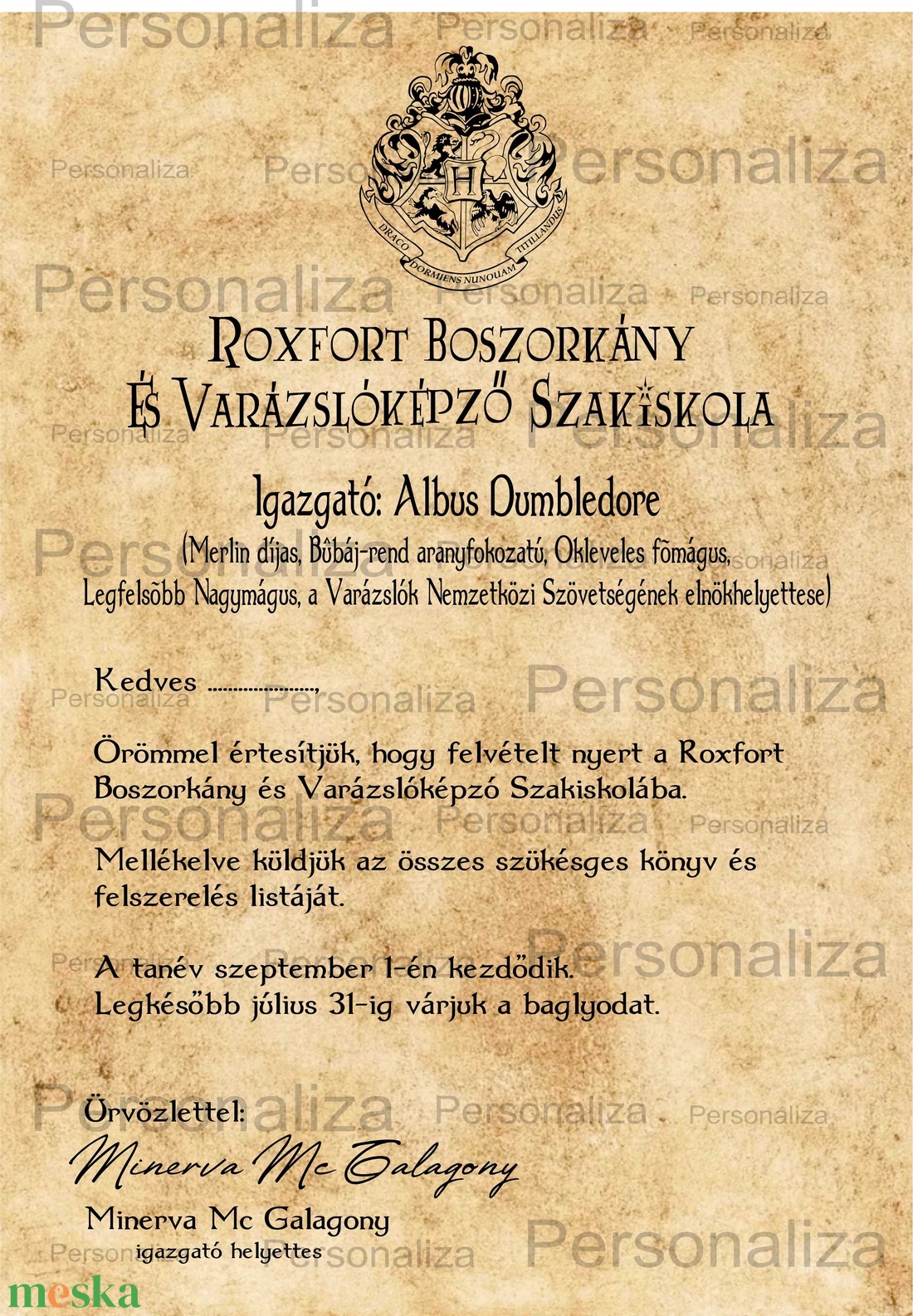 Névre szóló Roxforti levél csak nálam!!! - művészet - grafika & illusztráció - egyéb rajzok - Meska.hu Névre szóló Roxforti levél csak nálam!!! - művészet - grafika & illusztráció - egyéb rajzok - Meska.hu