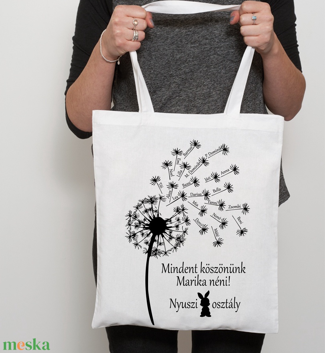 Egyedi szatyor tanároknak - táska & tok - bevásárlás & shopper táska - shopper, textiltáska, szatyor - Meska.hu