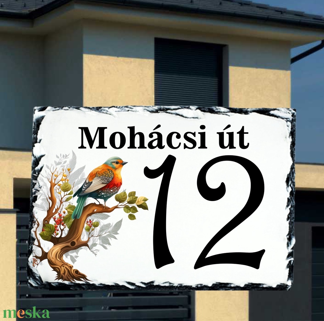 Házszámtábla madaras - otthon & életmód - ház & kert - házszám - Meska.hu Házszámtábla madaras - otthon & életmód - ház & kert - házszám - Meska.hu