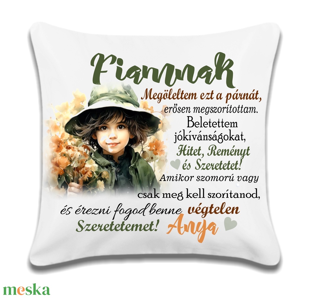 Egyedi párna fiúgyermekeknek - otthon & életmód - babaszoba, gyerekszoba - gyerek díszpárna - Meska.hu