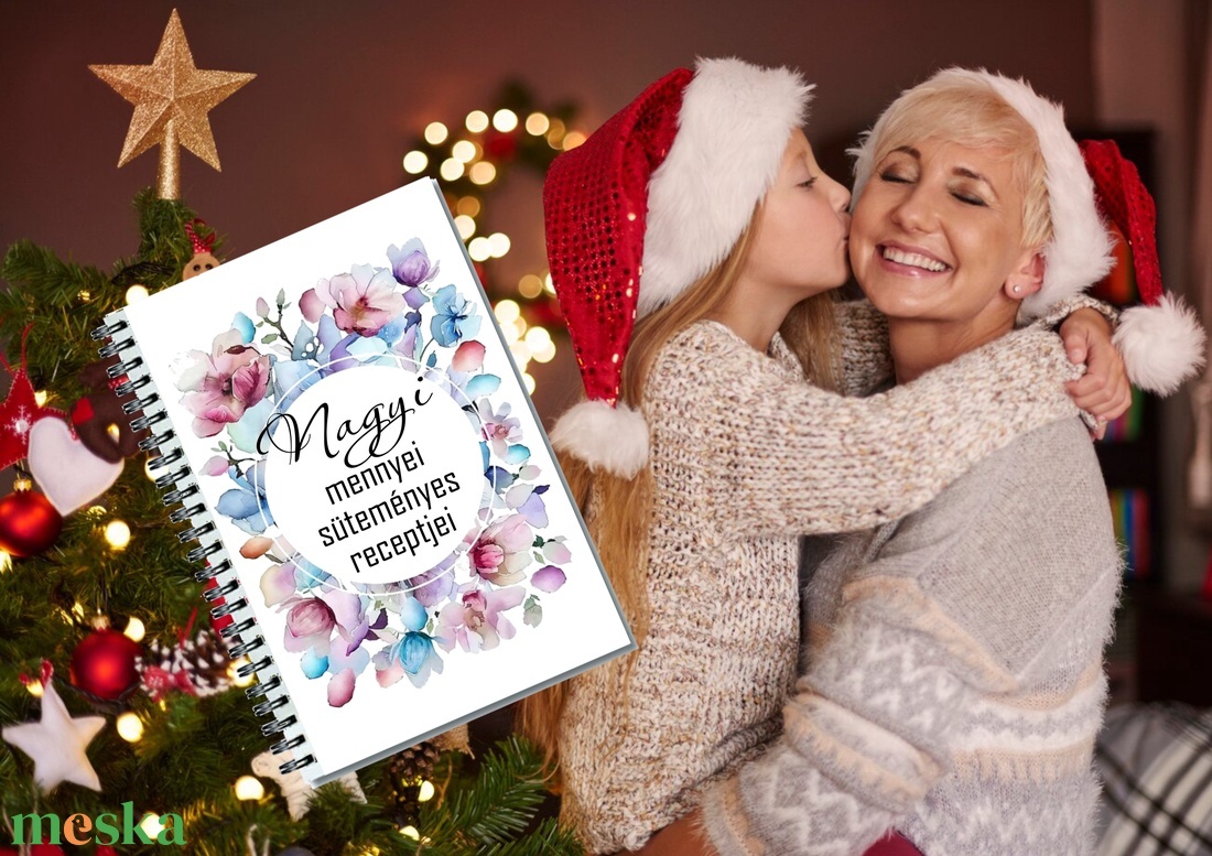 Névre szóló receptfüzet - otthon & életmód - konyhafelszerelés, tálalás - sütés, főzés - receptfüzet - Meska.hu