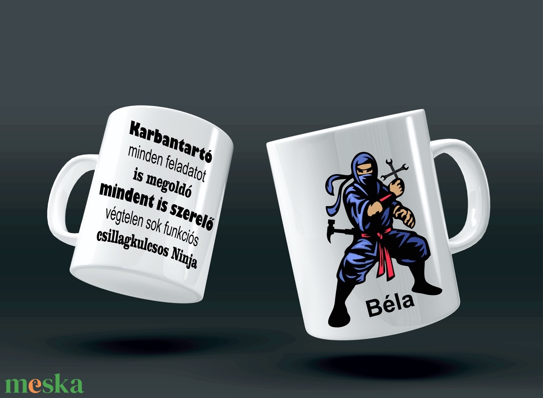 Egyedi vicces bögre Karbantartóknak! - otthon & életmód - konyhafelszerelés, tálalás - tálalás - bögre & csésze - Meska.hu