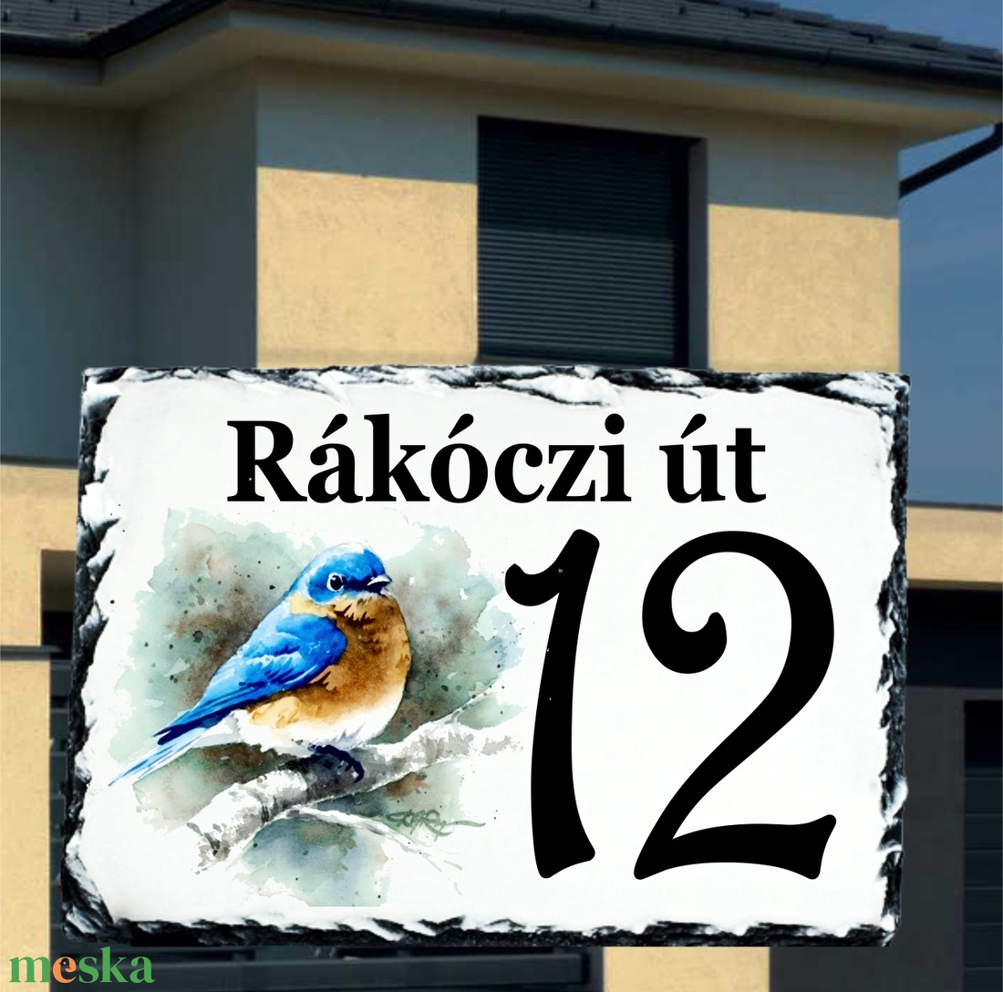 Házszám tábla - otthon & életmód - ház & kert - házszám - Meska.hu Házszám tábla - otthon & életmód - ház & kert - házszám - Meska.hu