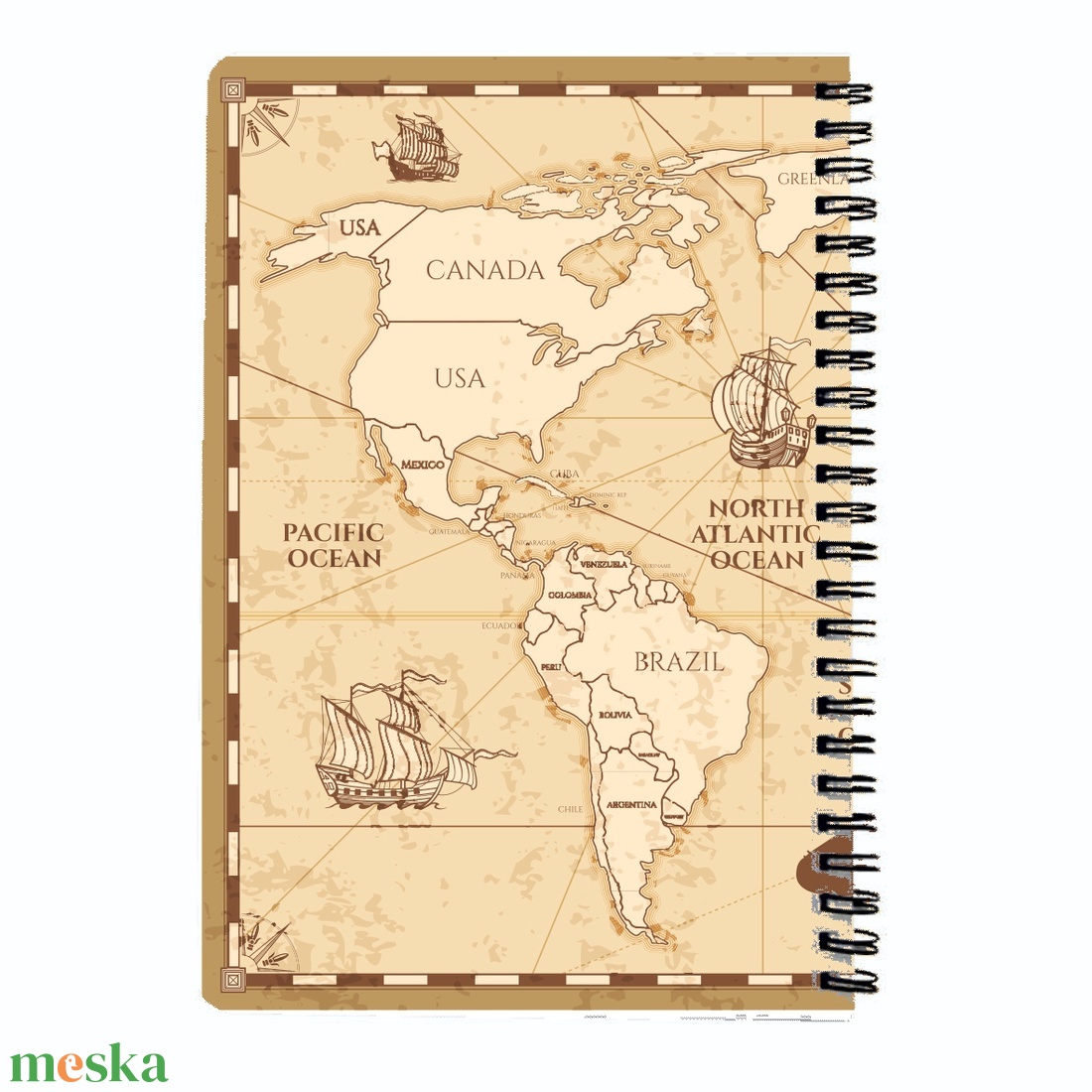 Bakancslistás füzet saját névvel - otthon & életmód - papír, írószer - jegyzetfüzet & napló - Meska.hu