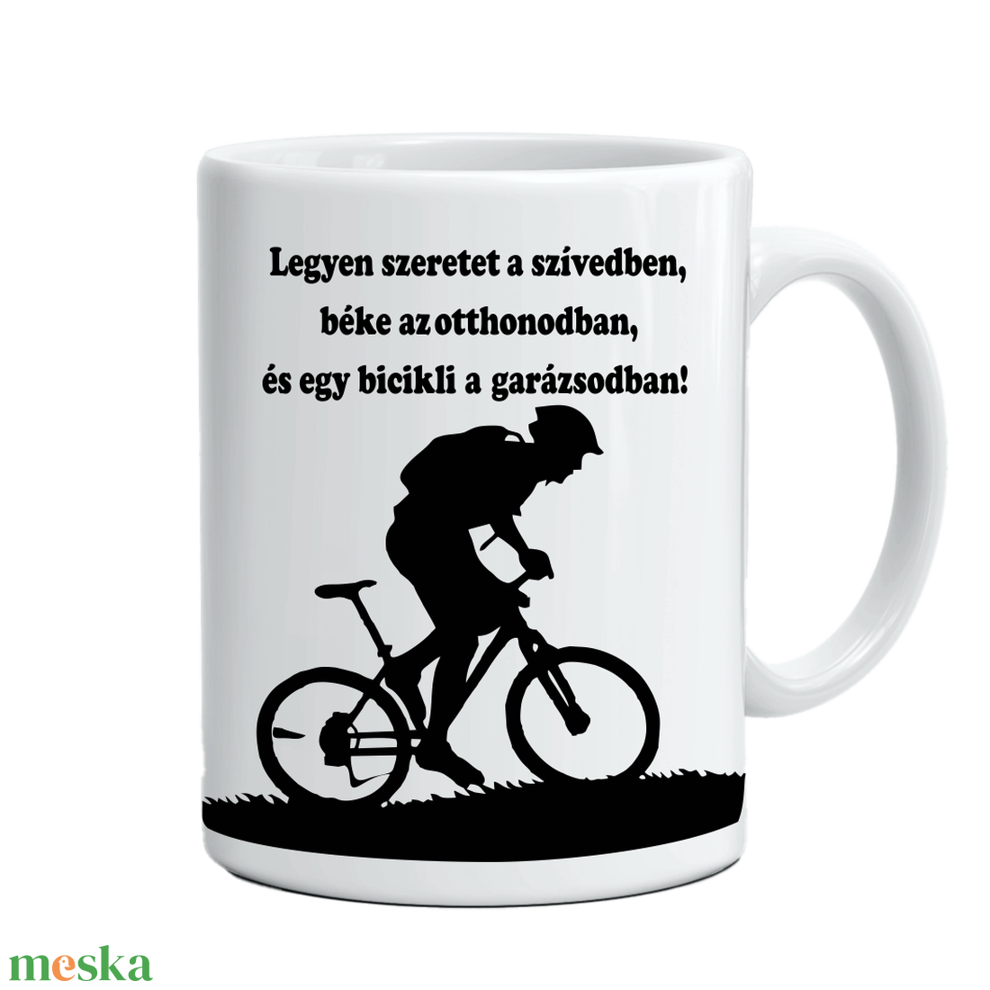 Biciklis bögre - otthon & életmód - konyhafelszerelés, tálalás - tálalás - bögre & csésze - Meska.hu