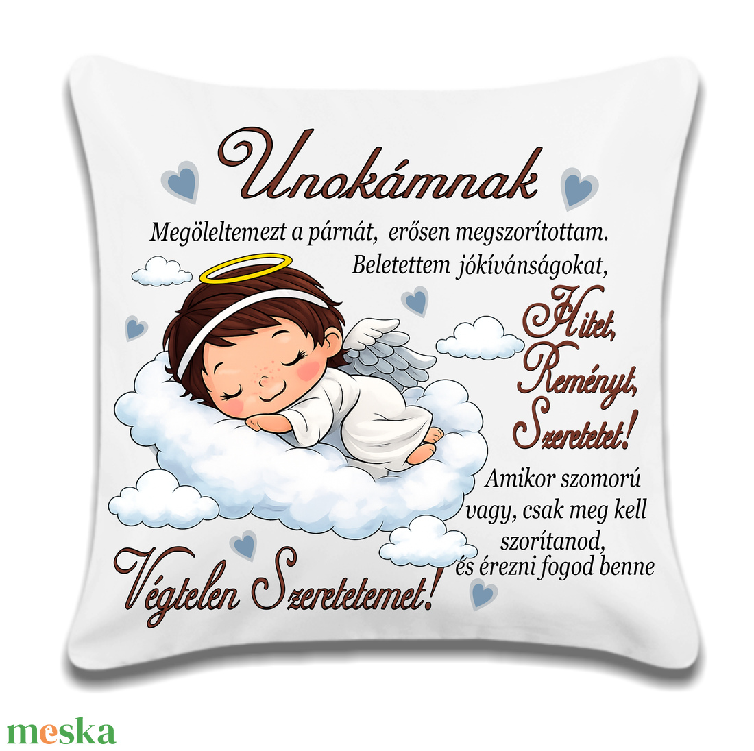 Egyedi párna kisfiú unokának - baba - mama - babaszoba-dekoráció - gyerek díszpárna - Meska.hu