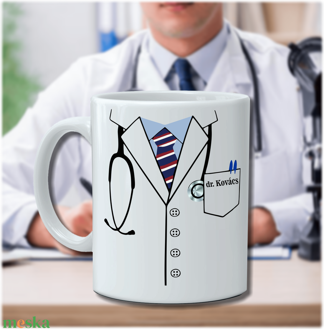 Bögre orvosoknak - otthon & életmód - konyhafelszerelés, tálalás - tálalás - bögre & csésze - Meska.hu