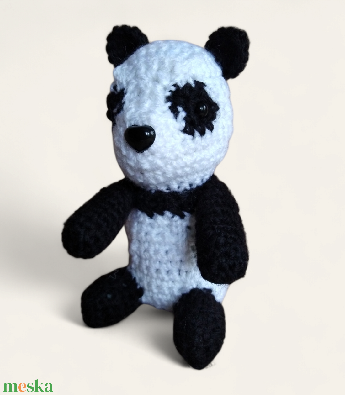 Panda maci - játék & sport - plüssállat & játékfigura - maci - Meska.hu