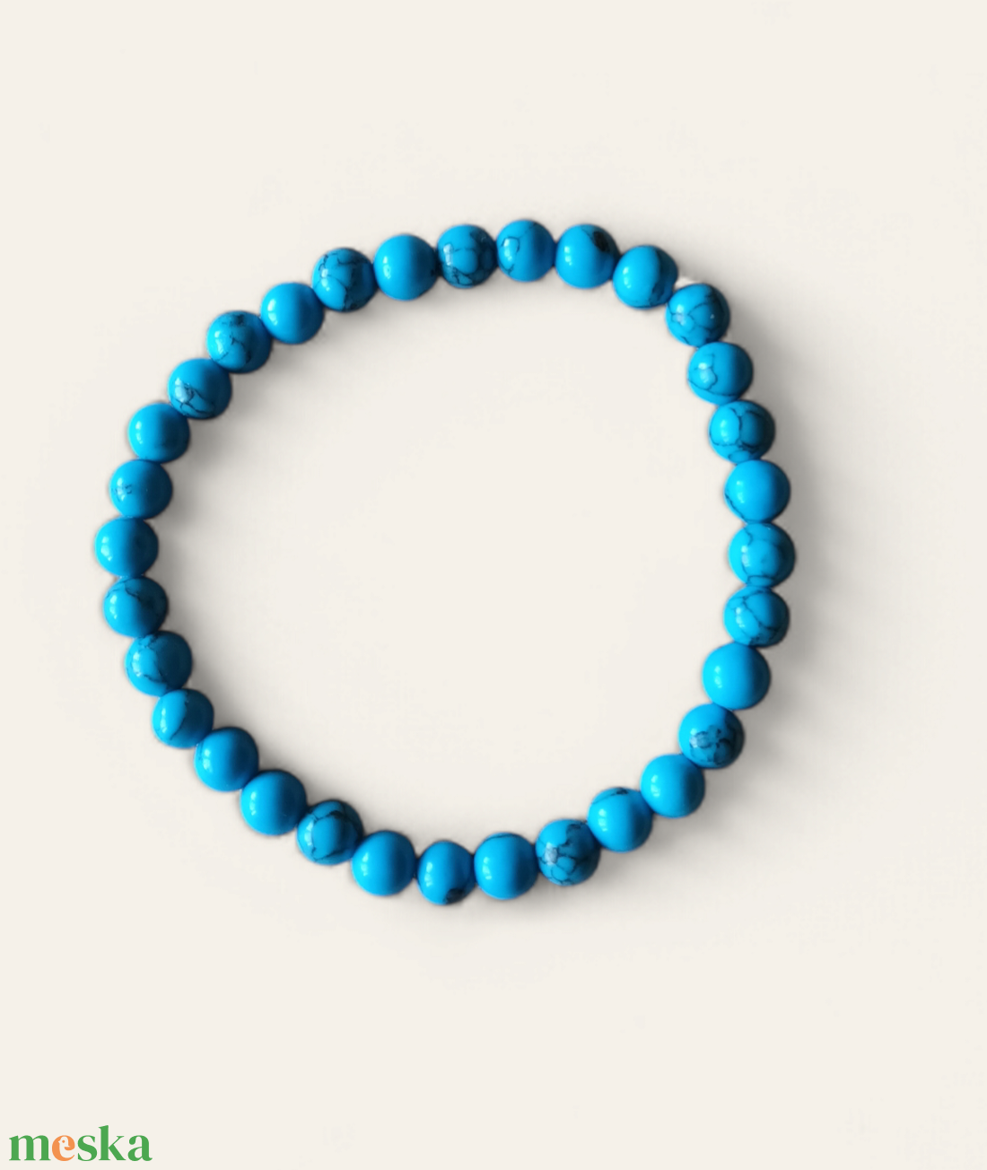 Türkenit ásvány karkötő - ékszer - karkötő - bogyós karkötő - Meska.hu