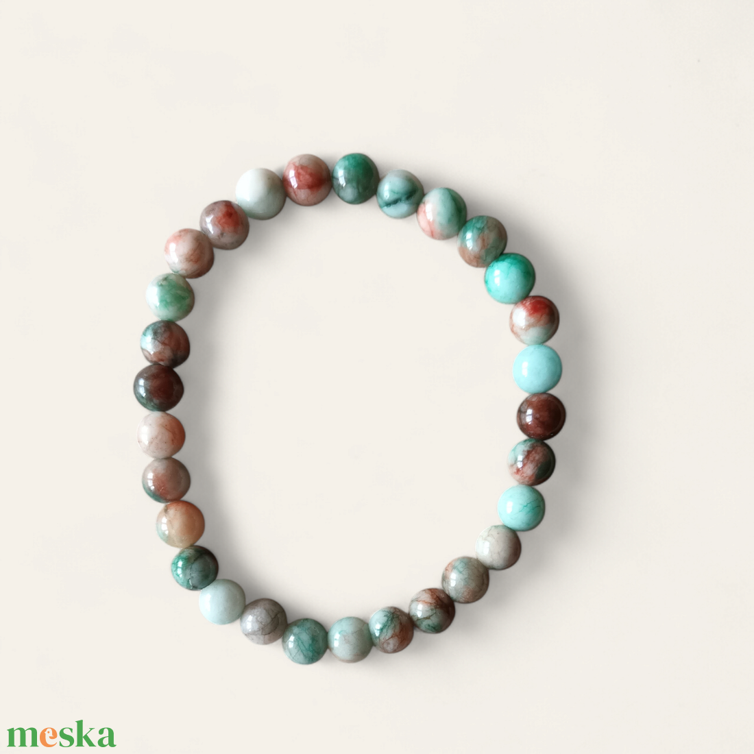 Koreai jade ásvány karkötő - ékszer - karkötő - bogyós karkötő - Meska.hu Koreai jade ásvány karkötő - ékszer - karkötő - bogyós karkötő - Meska.hu