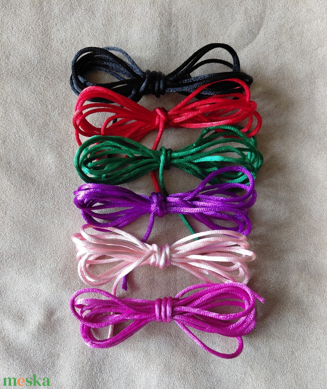 Selyemzsinór csomag többszínű  - diy (csináld magad) - egységcsomag - Meska.hu