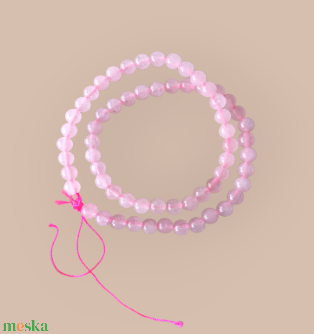 Rózsakvarc ásvány golyó  - diy (csináld magad) - egységcsomag - Meska.hu