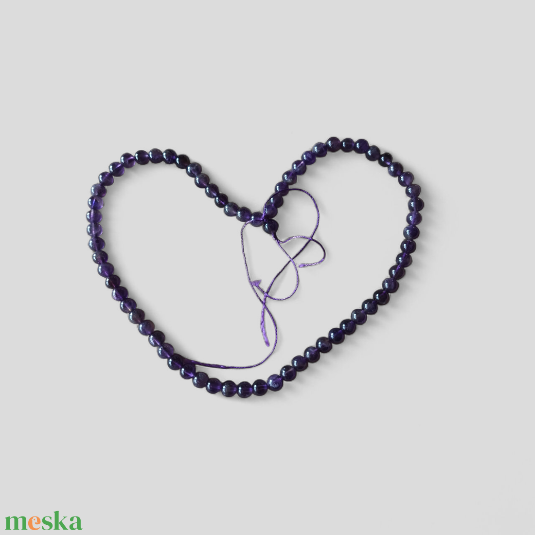 Ametiszt ásvány golyó  - diy (csináld magad) - egységcsomag - Meska.hu