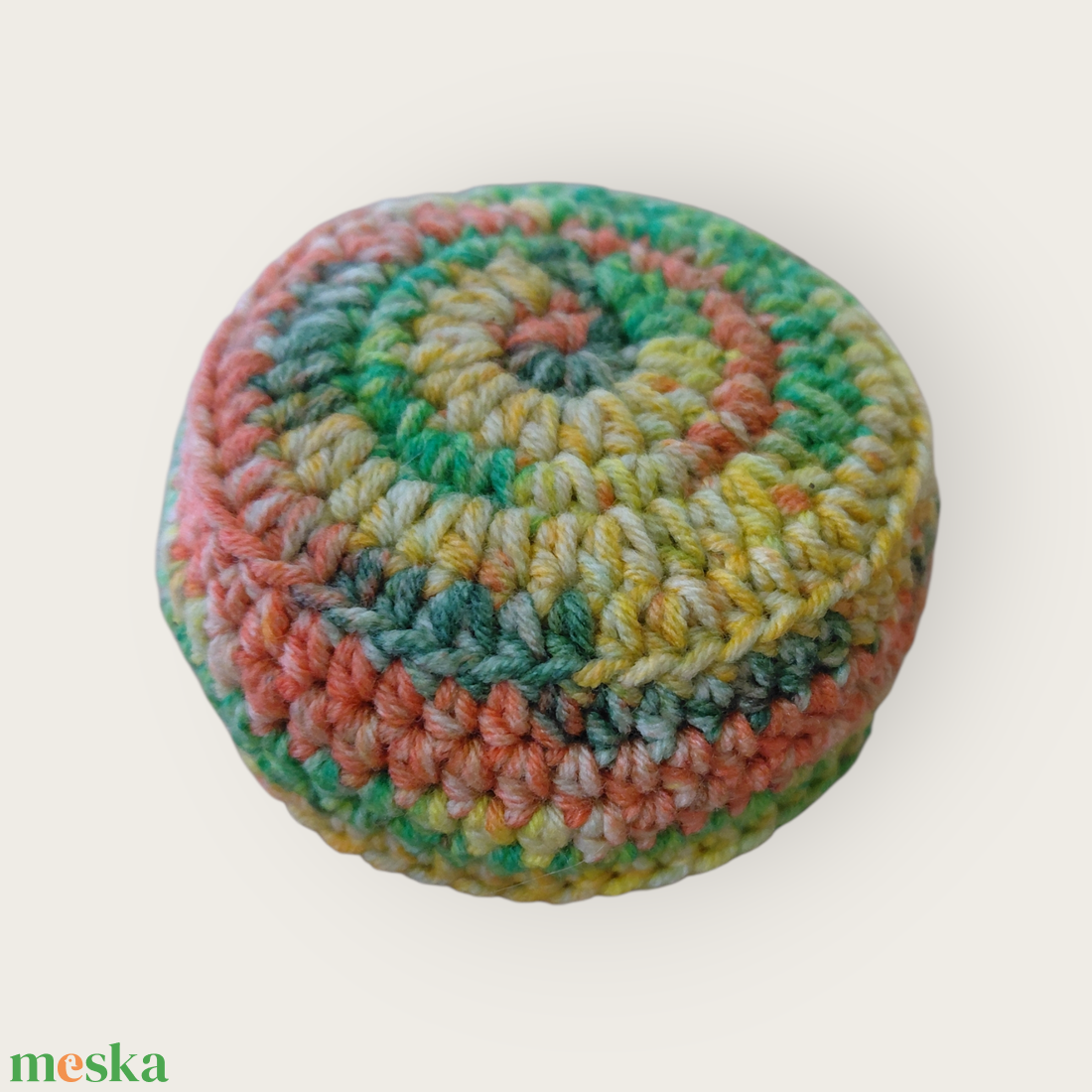 Footbag/Babzsák narancs-zöld - játék & sport - sport és kikapcsolódás - labdajátékok - Meska.hu