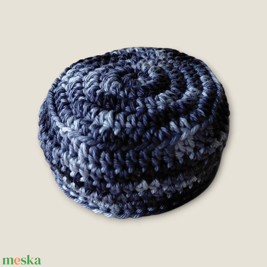 Footbag/Babzsák fekete cirmos  - játék & sport - sport és kikapcsolódás - labdajátékok - Meska.hu