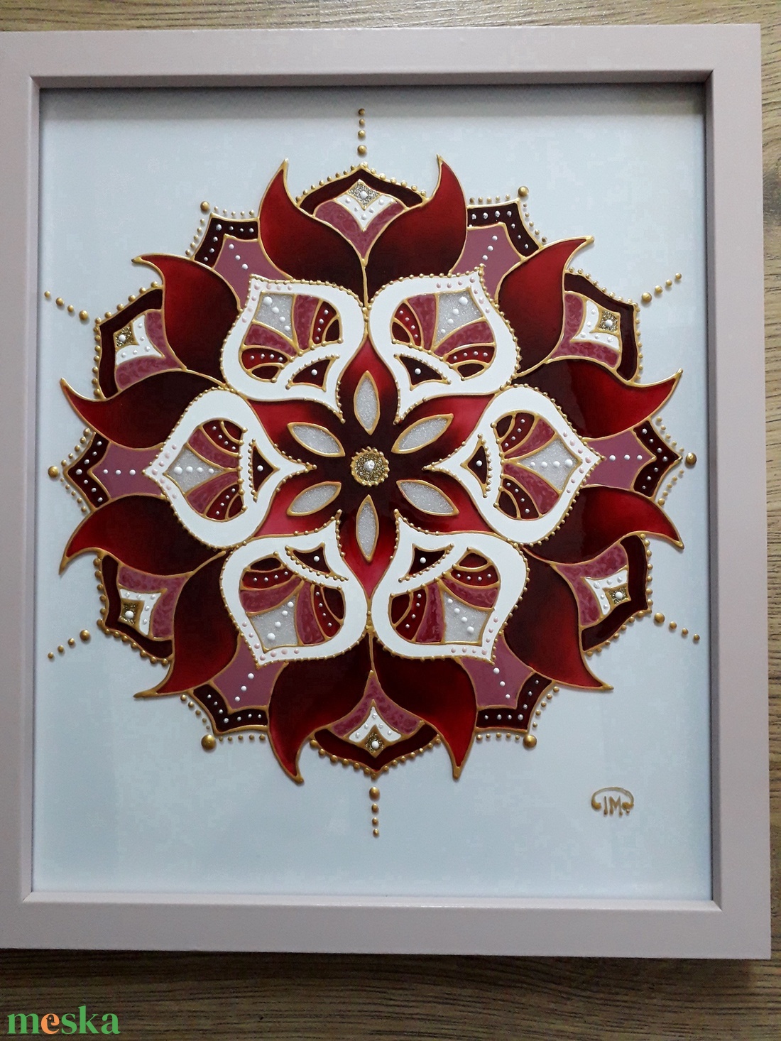 Mandala - művészet - festmény - üvegfestmény - Meska.hu Mandala - művészet - festmény - üvegfestmény - Meska.hu
